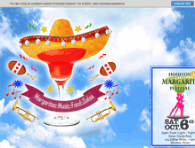 Tablet Screenshot of houstonmargaritafest.com